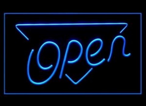 Now Open LED Neon Sign